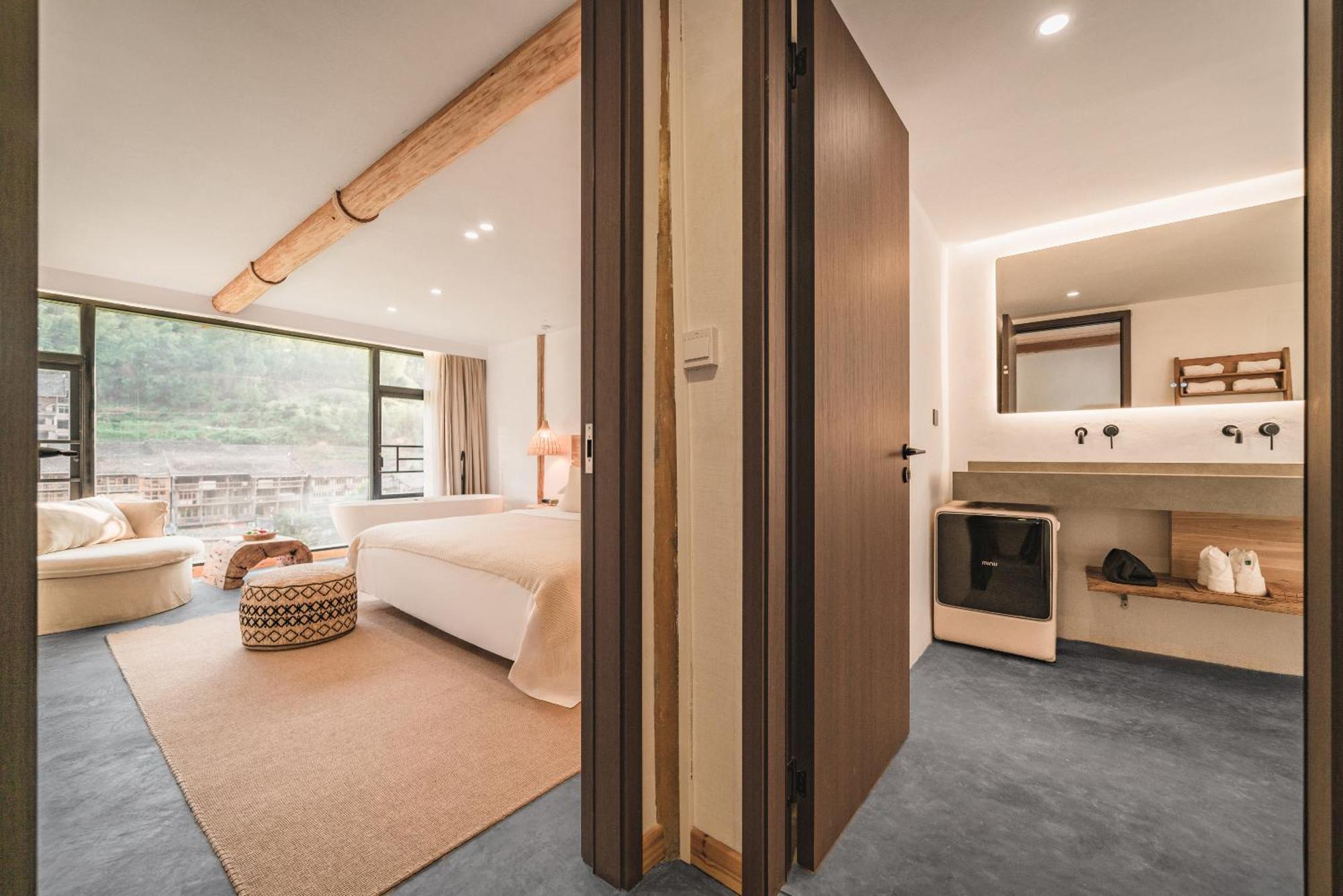 肇兴溪舍山堂 Creekside Inn Liping Exterior foto